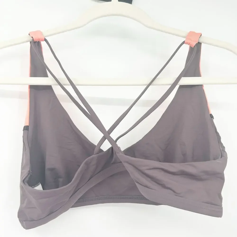 L*Space Womens Y2K Beach Vacation Spring Break Strappy Bikini Swim Top Size‎ L